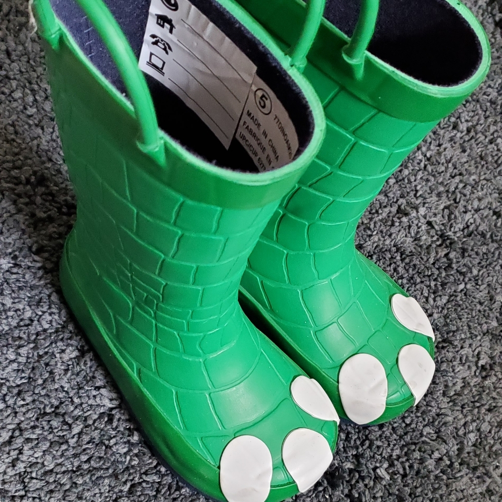 Dinosaur Rain Boots